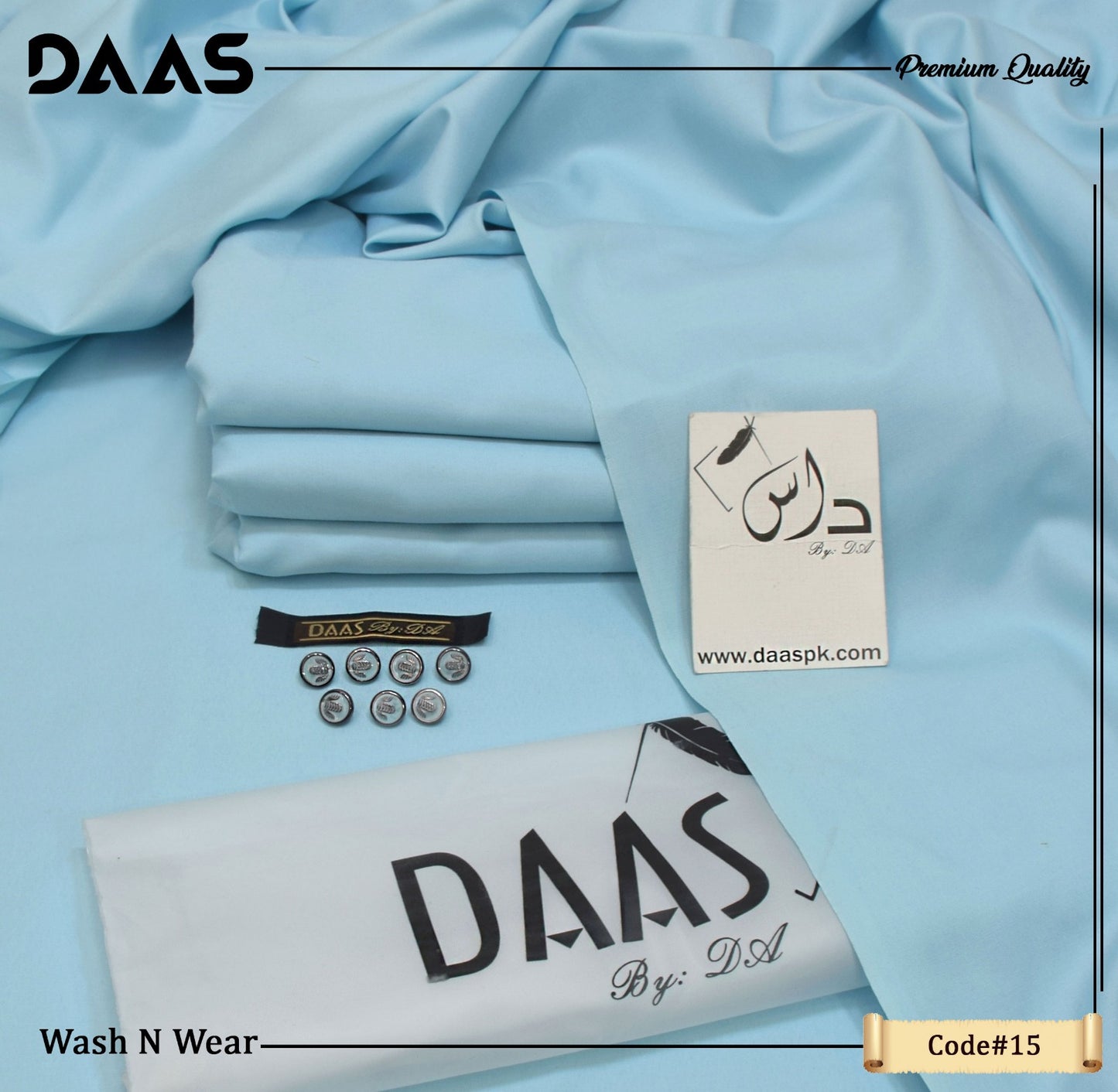 RULING CLASS - Premium - Wash & Wear - Four Season - Sky Blue