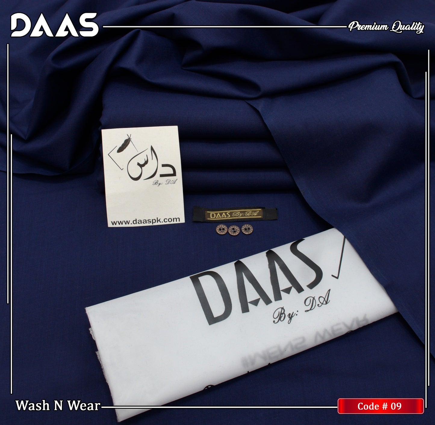 RULING CLASS - Premium - Wash & Wear - Four Season - Navy Blue