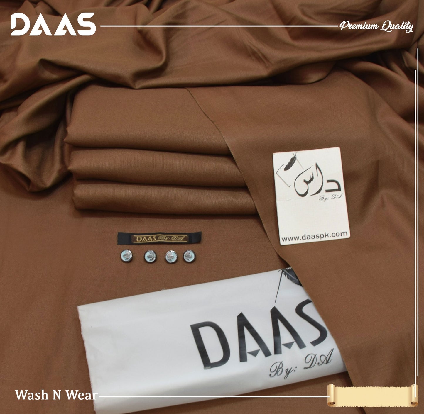 RULING CLASS - Premium - Wash & Wear - Four Season - Light Brown